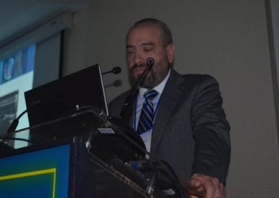 Dr. Arturo Madrid, codirector del curso, en representación de SOCHICC